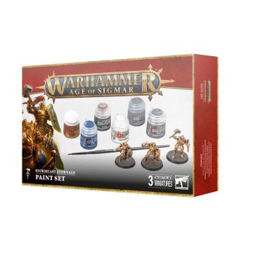 Набір фарб та мініатюр Age of Sigmar: Stormcast Eternals Paints Set