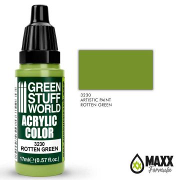 Акрилова фарба Green Stuff World Acrylic Paint: Rotten Green (17ml)