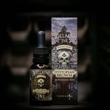 Емалеве чорнило Villainy Ink: Dystopian Brown (30ml)