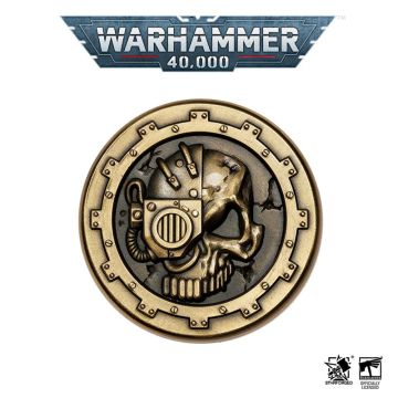 Колекційна монета Starforged Warhammer 40K: Adeptus Mechanicus Omnissiah Collectible Coin