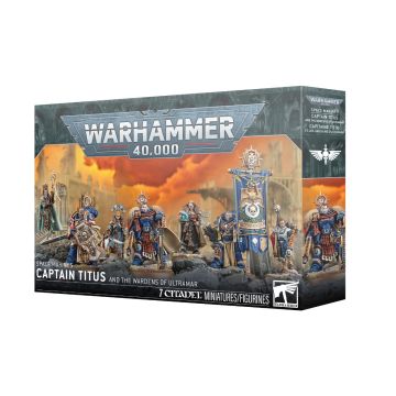 Набір мініатюр Warhammer 40000 Ultramarines: Captain Titus and The Wardens of Ultramar