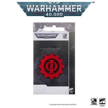 Шеврон Starforged Warhammer 40,000: Adeptus Mechanicus: Mark of the Omnissiah
