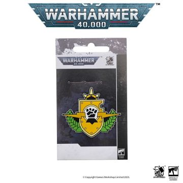 Шеврон Starforged Warhammer 40,000: Imperial Fists: Aegis of the Imperium Commemorative Medal