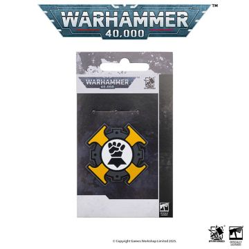 Шеврон Starforged Warhammer 40,000: Imperial Fists: Defenders of Terra Commemorative Medal