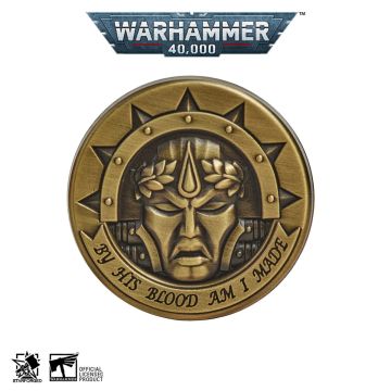 Колекційна монета Starforged Warhammer 40K: Blood Angels Collectible Coin