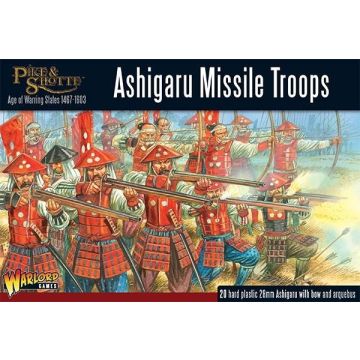 Набір мініатюр Warlord Games Pike and Shotte: Feudal Japan: Ashigaru Missile Troops