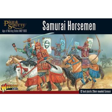 Набір мініатюр Warlord Games Pike and Shotte: Feudal Japan: Samurai Horsemen