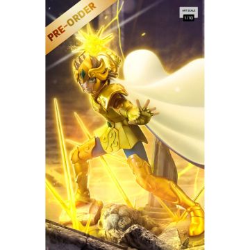 Колекційна статуетка Iron Studios: Statue Leo Aiolia - Saint Seiya - Art Scale 1/10
