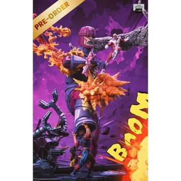 Колекційна статуетка Iron Studios: Statue X-Men Danger Room Diorama B (Comics Version) - Demi Art Scale 1/20