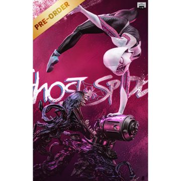 Колекційна статуетка Iron Studios: Statue Ghost-Spider - Spider-Man vs Villains Diorama - BDS Art Scale 1/10