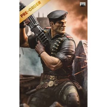 Колекційна статуетка Iron Studios:  Statue Flint - G.I Joe - Art Scale 1/10