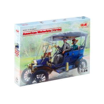 Збірні моделі фігурок ICM: Американські автомобілісти (1910-ті)