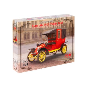 Збірна модель автомобіля ICM: Паризьке таксі Тип AG 1910