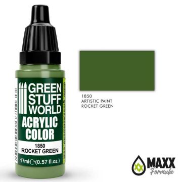 Акрилова фарба Green Stuff World Acrylic Paint: Rocket Green (17ml)