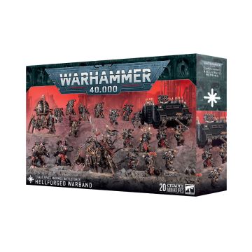 Набір мініатюр Warhammer 40000 Battleforce: Chaos Space  Marines – Hellforged Warband