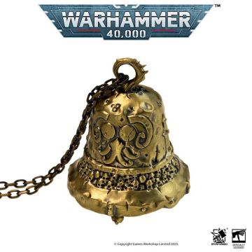 Мідна підвіска з мідним ланцюжком Starforged Warhammer 40000 Doomsday Bell of Nurgle