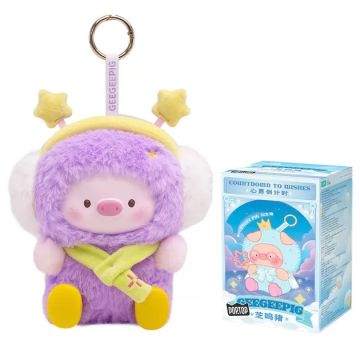 Колекційна м'яка іграшка з кільцем 1983toys серії GeeGeePig - В очікуванні чудес