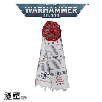 Печатка чистоти Starforged: Warhammer 40000 — Black Templars Purity Seal