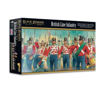 Набір мініатюр Warlord Games Black Powder: Crimean War British Line Infantry