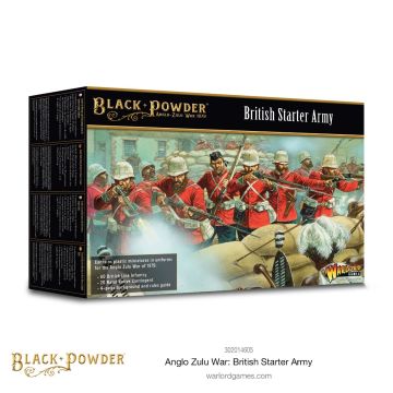 Набір мініатюр Warlord Games Black Powder: Anglo Zulu War: British Starter Army