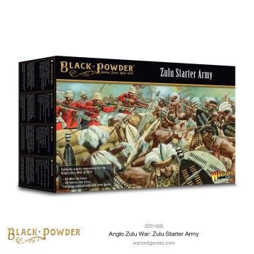 Набір мініатюр Warlord Games Black Powder: Anglo Zulu War: Zulu Starter Army