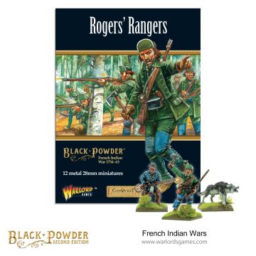 Набір мініатюр Warlord Games Black Powder: French Indian War: Rogers's Rangers