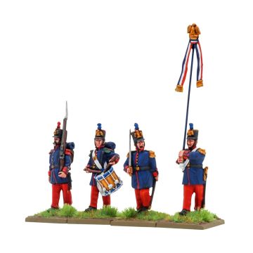 Набір мініатюр Warlord Games Black Powder: Crimean War French Line Infantry Command