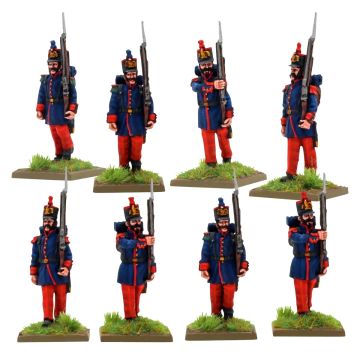 Набір мініатюр Warlord Games Black Powder: Crimean War French Line Infantry