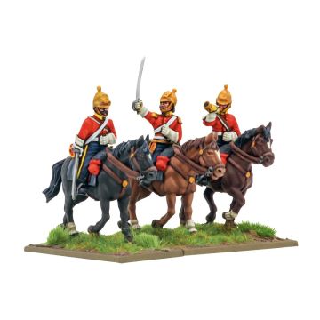 Набір мініатюр Warlord Games Black Powder: Crimean War British Heavy Dragoons Command