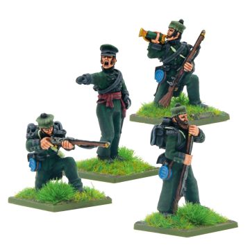 Набір мініатюр Warlord Games Black Powder: Crimean War British Rifle Brigade in Forage Caps Command
