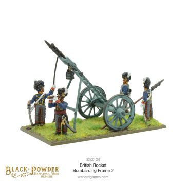 Набір мініатюр Warlord Games Black Powder: Napoleonic Wars: British Rocket Bombarding Frame 2