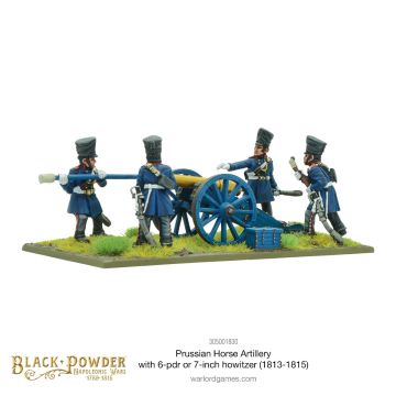 Набір мініатюр Warlord Games Black Powder: Napoleonic Wars: Prussian Horse Artillery With 6-pdr (1813-1815)
