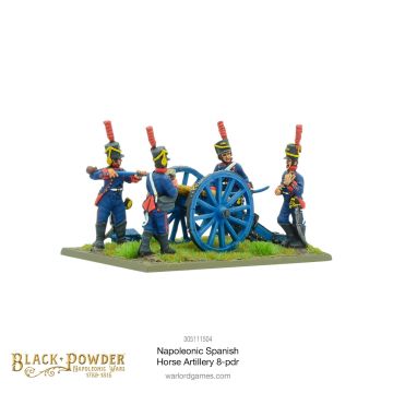 Набір мініатюр Warlord Games Black Powder: Napoleonic Wars: Spanish Horse Artillery with 8-pdr