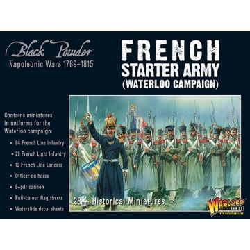 Набір мініатюр Warlord Games Black Powder: Napoleonic Wars: French Starter Army (Waterloo Campaign)