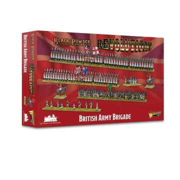 Набір мініатюр Warlord Games Black Powder Epic Battles: Revolution! - British Army Brigade