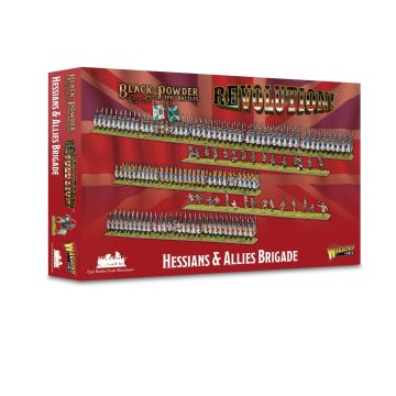 Набір мініатюр Warlord Games Black Powder Epic Battles: Revolution! - Hessians & Allies Brigade