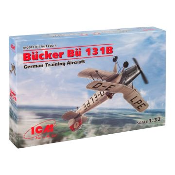 Збірна модель літака ICM: Bücker Bü 131B