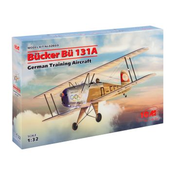 Збірна модель літака ICM: Bücker Bü 131A