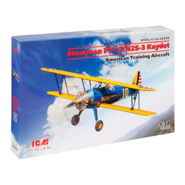 Збірна модель літака ICM: Stearman PT-17/N2S-3 Kaydet