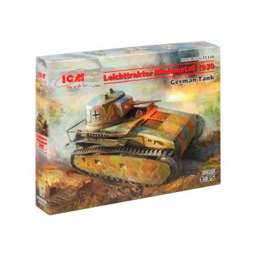 Збірна модель танка ICM: Leichttraktor Rheinmetall 1930