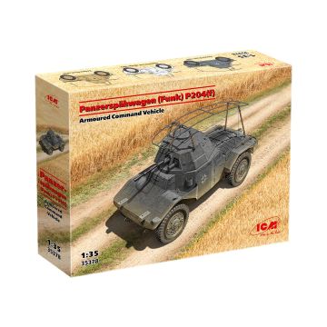 Збірна модель бронетехніки ICM: Panzerspähwagen (Funk) P204(f)
