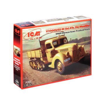 Збірна модель вантажівки ICM: Ford V3000S/SS M (Sd.Kfz.3b) Maultier