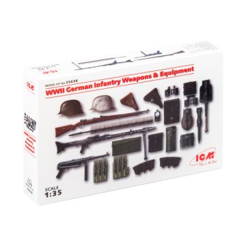Збірна модель озброєння ICM: Озброєння та спорядження німецької піхоти Другої світової війни