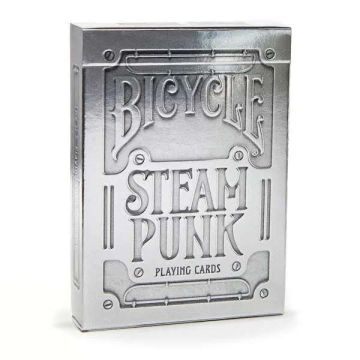 Покерні карти Bicycle Steampunk Silver