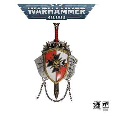 Пін Starforged Warhammer 40000 Black Templar Brethren Crusade Shield Pin