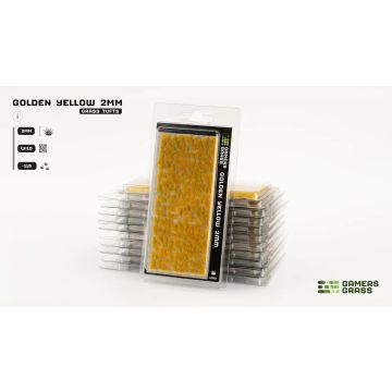Пучки трави Gamers Grass: Golden Yellow (2mm)