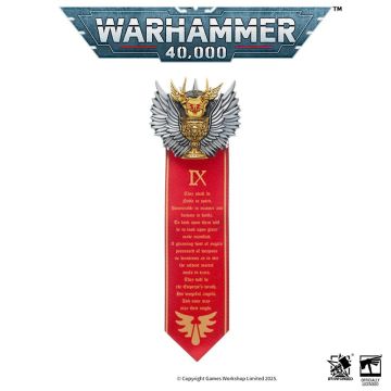 Пін-емблема Starforged: Warhammer 40000 – Blood Angels Sanguinius Blood Blessing Seal Badge