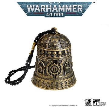 Мідна підвіска з плетеною мотузкою Starforged Warhammer 40K Domination Bell of Ominissah Adeptus Mechanicus