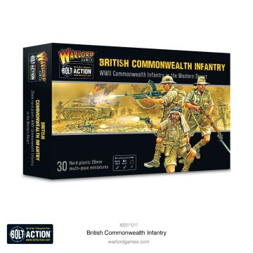 Набір мініатюр Warlord Games Bolt Action: British Commonwealth Infantry