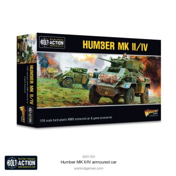 Мініатюра Warlord Games Bolt Action: Humber MK II/IV armoured car